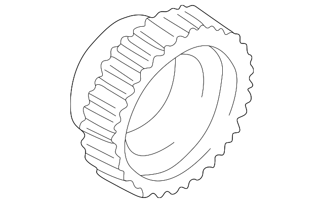 リンリン 43517-35010 - ABS Wheel Speed Sensor Tone Ring (Rear) 1995