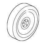 1BD59DD5AC - Suspension: Wheel, Alloy for Chrysler: Town &amp; Country | Dodge: Grand Caravan Image