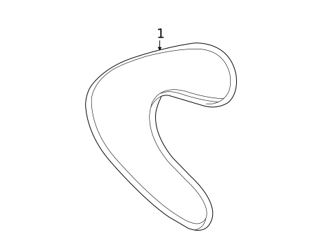 Belts & Pulleys for 2012 Toyota Yaris #0