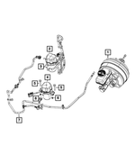 68537886AA - Brakes: Vacuum Pump for Mopar Image