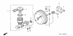 94001080000S - Chassis: NUT, HEX. (8MM) for Acura Image