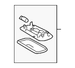 8124033030B0 - Body: Dome Lamp for Toyota Image