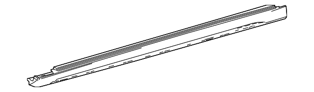まさまさ Genuine OEM Rocker Molding | 118-698-06-00-9999 | Fits