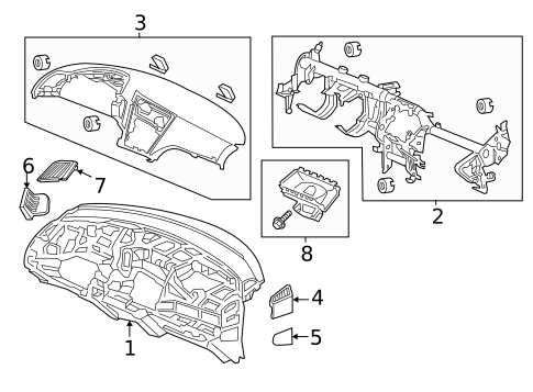 Instrument Panel for 2013 Honda CR-Z #0