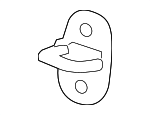 4674669 - Body: Door Lock Striker Plate for Mopar Image