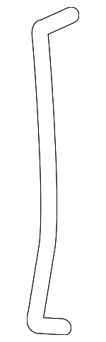 5065453AB - Body: Latch Rods for Chrysler: 300 | Dodge: Magnum Image