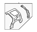 ZZCB70100 - Body: Inner Panel Assembly for Mazda: Tribute Image