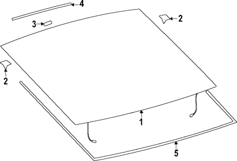 Glass - Lift Gate for 2024 Toyota Prius Prime #0