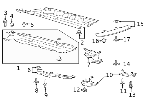 Floor for 2017 Lincoln Continental #1