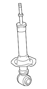 48530-02B30 - Suspension Strut (Left, Right, Rear) 2012-2013