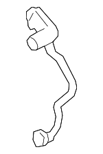 17125A37139 - Cooling System: Upper Hose for BMW: 530i, 540i, 750i xDrive, M550i xDrive, M8, M850i xDrive, M850i xDrive Gran Coupe Image