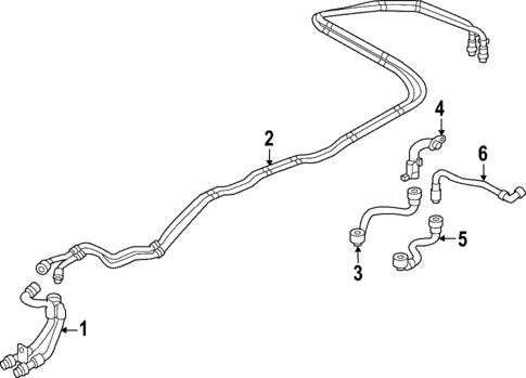 Hoses & Lines for 2024 BMW i4 #2