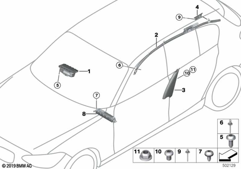 Airbag for 2019 BMW 230iX #0