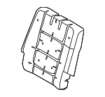 BB5Z7866800D - Body: Seat Back Pad for Ford: Explorer, Police Interceptor Utility Image
