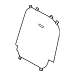 BB5Z7860509A - Body: Seat Back Panel for Ford Image
