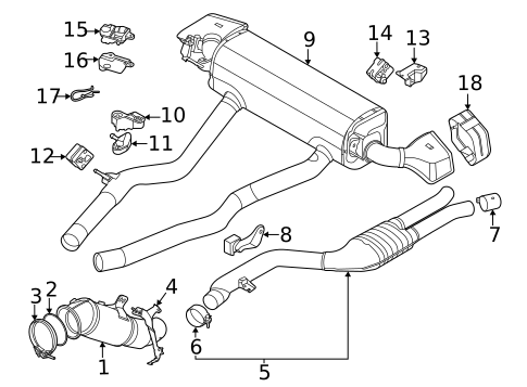 Exhaust Components for 2021 BMW Z4 #0