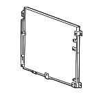1563038 - HVAC: ACDelcoâ„¢ Condenser for Cadillac: SRX, STS Image