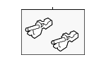8538112430 - Body: Washer Nozzle for Toyota Image