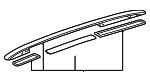 7L6860026STY - : Rail Assembly for Volkswagen Image