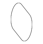 72836SHJA00 - Body: Reflector for Honda: Odyssey Image