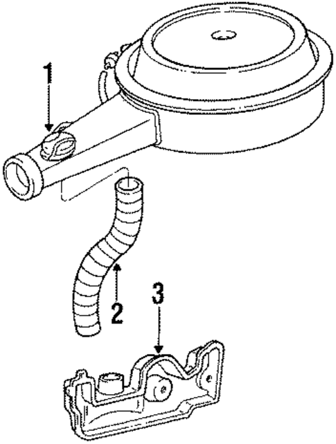 Air Intake for 1986 Oldsmobile Cutlass Supreme #0