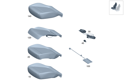 Right Seat for 1984 Mercedes-Benz 300CD #0