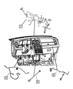68018020AF - : Instrument Panel Wiring for Mopar Image