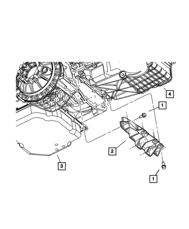 4663952 - Automatic Transaxle 4 Speed: Structural Collar for Mopar Image image
