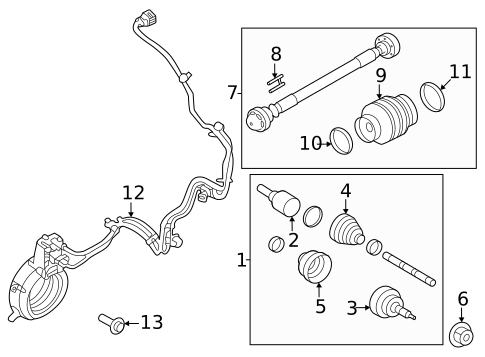 Drive Axles for 2023 Ford F-150 #0