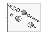 TX1208 - Suspension: Motorcraftâ„¢ Axle Assembly for Ford Image