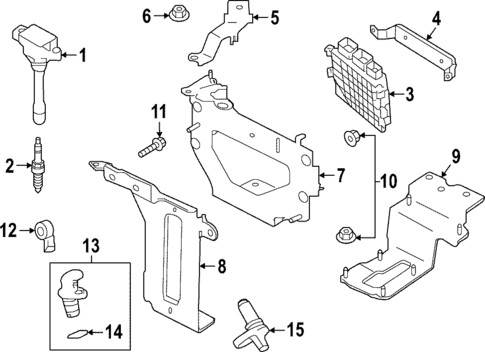 Ignition System for 2024 INFINITI QX55 #0