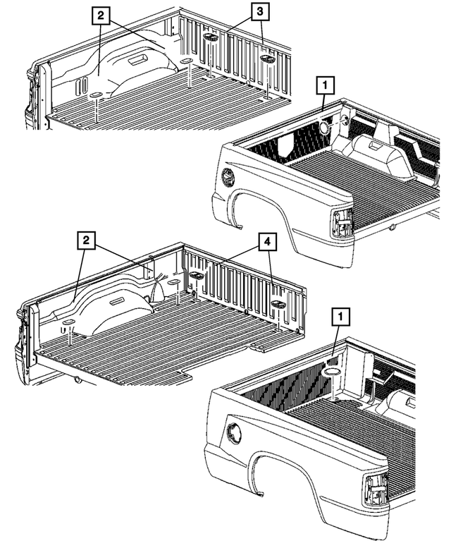55362785AA - Body Sheet Metal Except Doors: Body Plug for Mopar Image