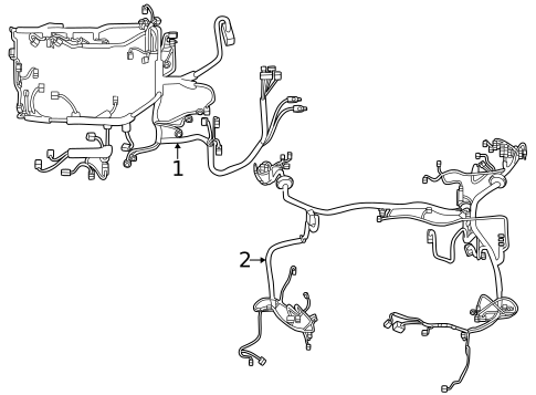 Wiring Harness for 2023 Toyota Sienna #0