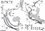 32416795131 - Steering: Expansion Hose Dynamic Drive 2Nd Part for BMW Image