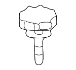 4660868 - Steering: Reservoir Cap for Mercedes-Benz Image