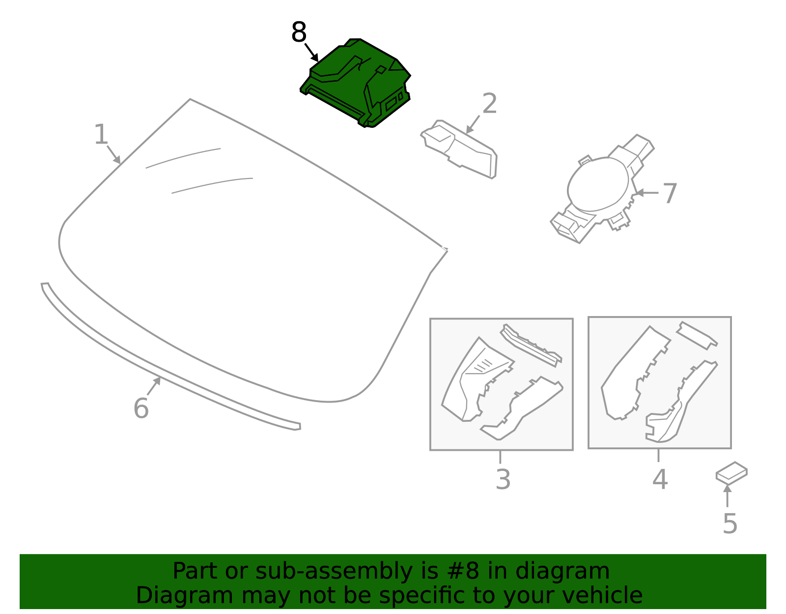 Lane Assist Cmra (66-51-9-462-703)