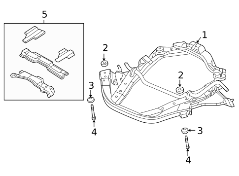 Suspension Mounting for 2000 Chrysler Concorde #0
