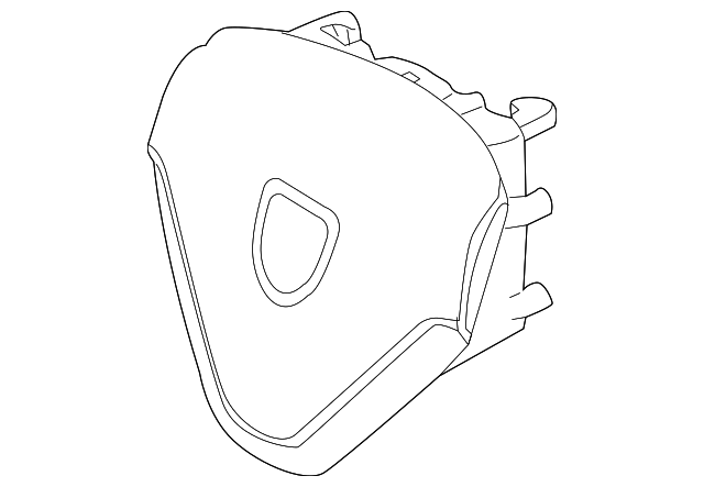Driver Air Bag - Porsche (997-803-089-31-T34)