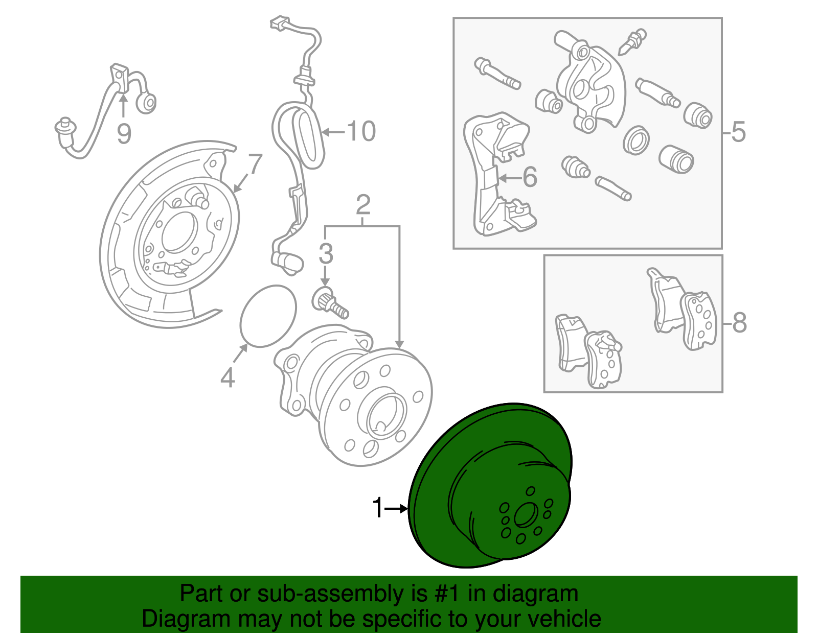 そらの Front Left Strut Assembly For 04-08 Toyota Solara 3.3L V6