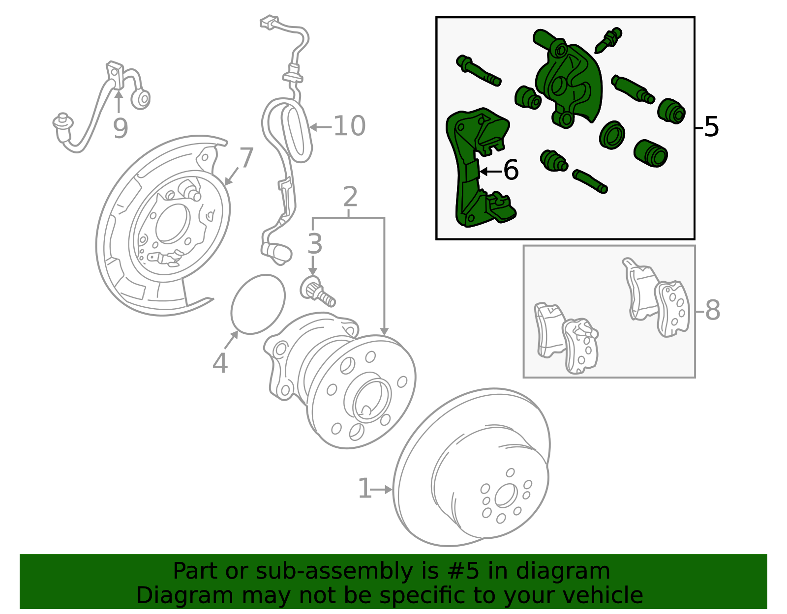 ミッコページ 1987-1999 Toyota 1987-1999 Toyota - Caliper 47750-33100 | Sparks Parts