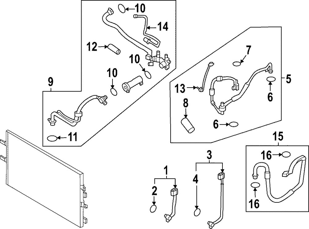 Upper Pipe - Nissan (92446-5MP1A)