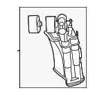 2544706801 - Emission System: Vapor Canister for Mercedes-Benz Image