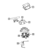 68236667AI - : Body Controller Module for Jeep: Cherokee Image