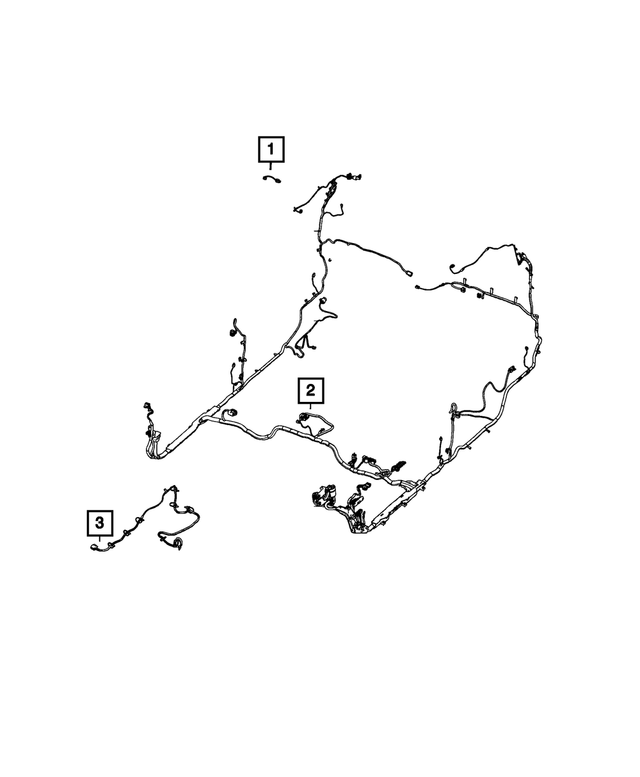 68578208AB - Electrical: Jumper Wiring for Mopar Image