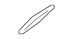 82654F2000 - Body: Exterior Door Handle Cover Gasket for Hyundai Image