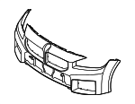 51117887585 - Body: Bumper Cover for BMW: M2 Image