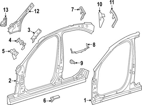 Aperture Panel for 2024 Mercedes-Benz C 43 AMG&reg; #0