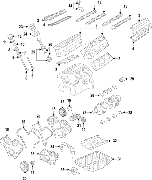 Mounts for 2003 Cadillac CTS | OEM Parts Online
