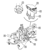 68001818AA - Electrical: Totally Integrated Power Module Cover for Mopar Image