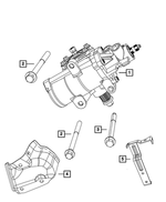 R5154350AB - Steering: Power Steering Gear, Remanufactured for Ram: 3500 Image